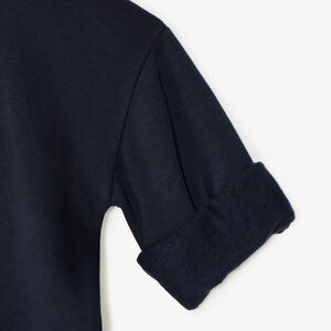 Oversized sweatshirt voor babyjongen met fantasieprint 