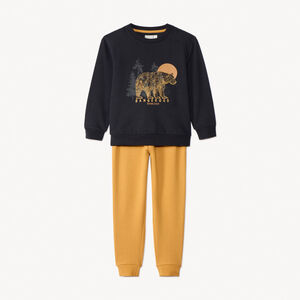 Ensemble sweat fantaisie + jogging pour garçon 