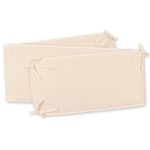 Tour de parc/lit - Cream - Pady quilted jersey - 180x30 cm 