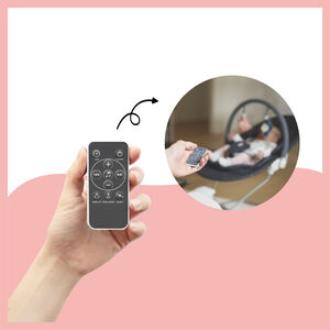 Balancelle Swoon Touch avec adaptateur et télécommande 