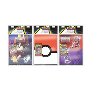 Pack portfolio + booster Pokémon Flammes Fantasmagoriques (modèle aléatoire) 