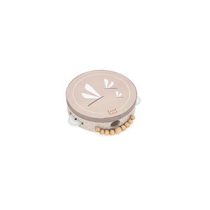 MUSIQUE TAMBOURIN EN BOIS - NOUGAT 