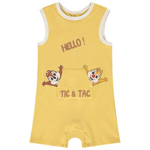 Korte jumpsuit met Tic & Tac Disney voor baby jongen 