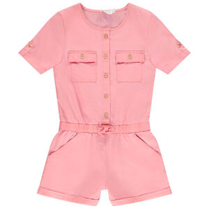 Combishort fluide à poches pour fille 