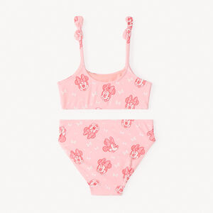 Maillot de bain 2 pièces Minnie (Disney) à nœuds fantaisie pour fille  