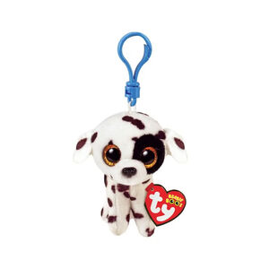 Peluche Beanie Boo's Clip - Luther le chien 