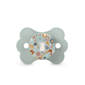 Sucette avec tétine silicone SX Pro 0-6M Wonderland bleu 