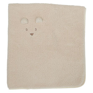 Couverture Berceau 75x100cm Bear Cream 