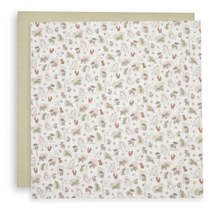 Lange tétra gaze de coton 115x115cm Barn Buddies 2pcs 