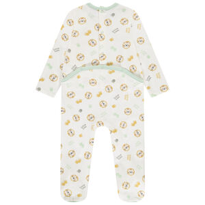 Lot de 3 dors-bien motifs lion pour bébé garçon avec ouvertures différentes selon l'âge 