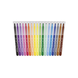 Set van 18 langhoudbare stiften 