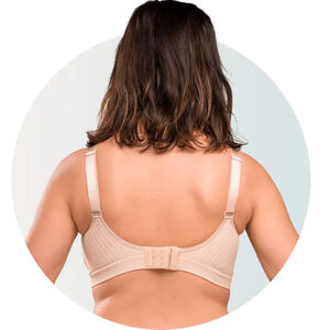 S - Naadloze zwangerschaps- en borstvoedingsbeha met Carri-gelbeugel - Honing 