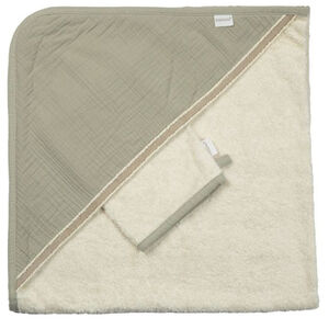 Cape de bain + gant - Avocado 