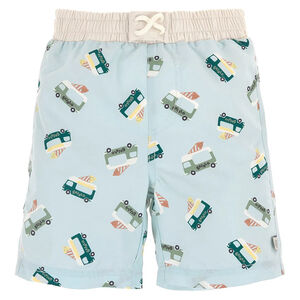 Zwembroek M74/80 (7 tot 12 maanden) Ice Cream Truck/Illusion Blue 