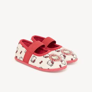 Chaussons babies imprimé Hello Kitty pour fille 
