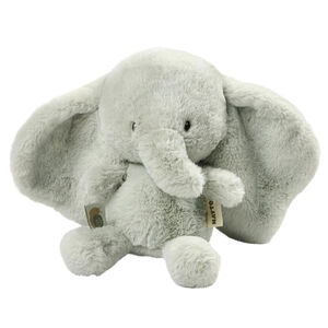 Peluche Eléphant 30cm Vert Tilleul 