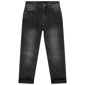 Jeans met ballonmodel en used effect jongens 