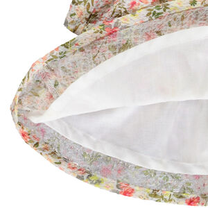 Rok met volant en plantenprint voor meisjes 