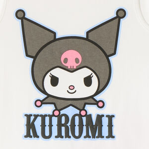 Set van 2 stuks Kuromi Hello Kitty pyjama: tanktop + short voor meisjes 