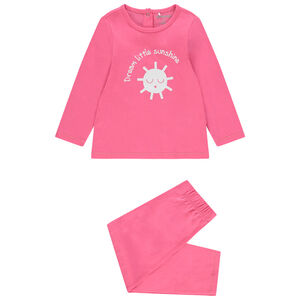 Pyjama van jersey met opgedrukte zon 