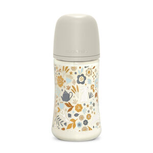 Biberon avec tétine symétrique SX Pro M 270ml Wonderland Beige 