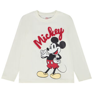Langarm T-shirt met Mickey Disney-print voor jongens 