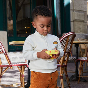 Sweat camionneur bébé garçon patch skate 