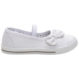 Babies en toile à noeud et lanière élastiquée 