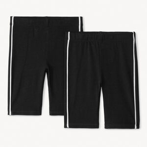 Lot de 2 caleçons cycliste unis pour fille  