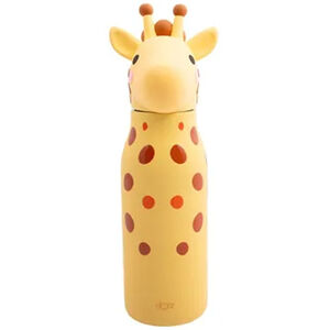 Gourde en inox + paille silicone - Pipa - 350 ml 