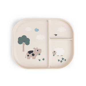 Diepteschaal met compartimenten Tiny Farm zand 