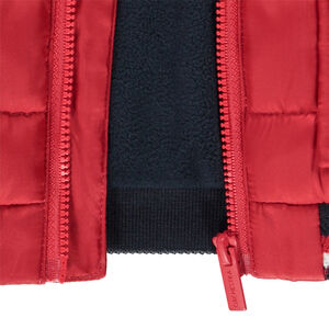 Doudoune sans manches à capuche pour bébé garçon 