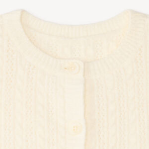 Gilet voor meisjes van fantasie brei zonder mouwen 