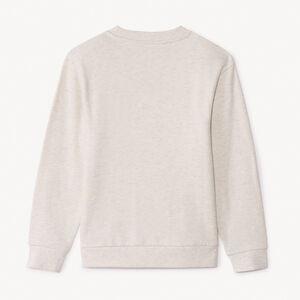 Sweatshirt van effen fleece voor jongens 