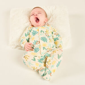 Set van 3 bedankjes met leuke prints voor babyjongens - verschillende openingen afhankelijk van de leeftijd. 