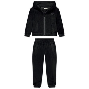 Fluwelen joggingensemble voor meisjes 