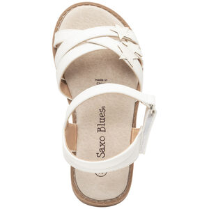 Witte sandalen met sterren voor meisjes 
