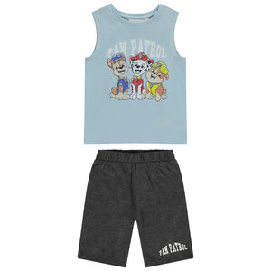 Set pyjama court prints Pat'Patrouille pour garçon 