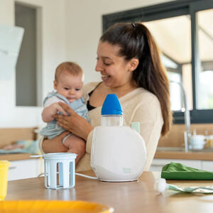 Chauffe-biberon pour la maison Easy+ pastel 