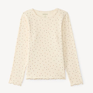 Langarm T-shirt voor meisjes met een fantasieprint 