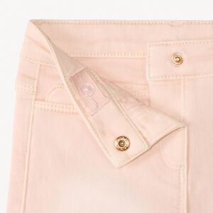 Short met denimlook en hartjeszak meisjes 