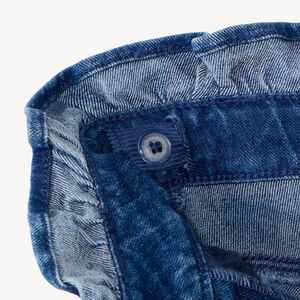 Jeans paperbag met ceintuur voor meisjes 