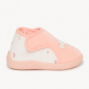 Chaussons bottillons oiseau pour bébé fille 