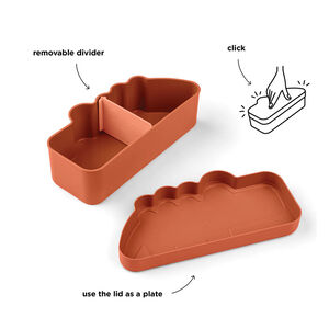 Boîte à Lunch Kiddish - Croco Papaya 