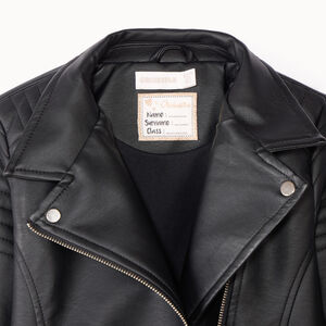 Perfecto esprit biker en simili cuir fille 
