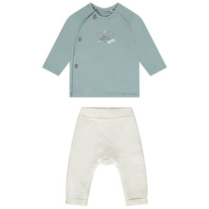Tweedelig gewatteerd setje voor baby