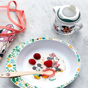 Assiette creuse Mickey et Minnie  