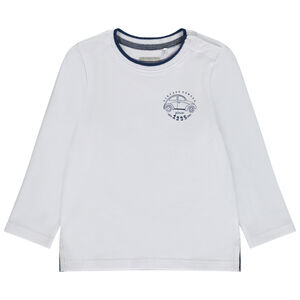 T-shirt manches longues print voiture pour bébé garçon 