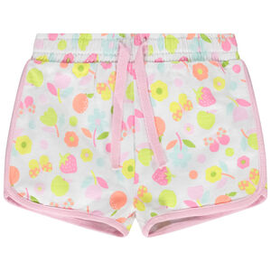 Short in jersey met fantasieprint voor baby meisjes 