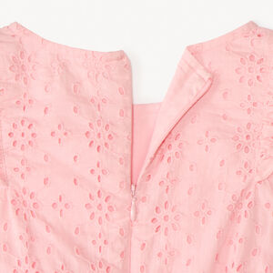 Combishort en broderie anglaise avec volants pour fille 